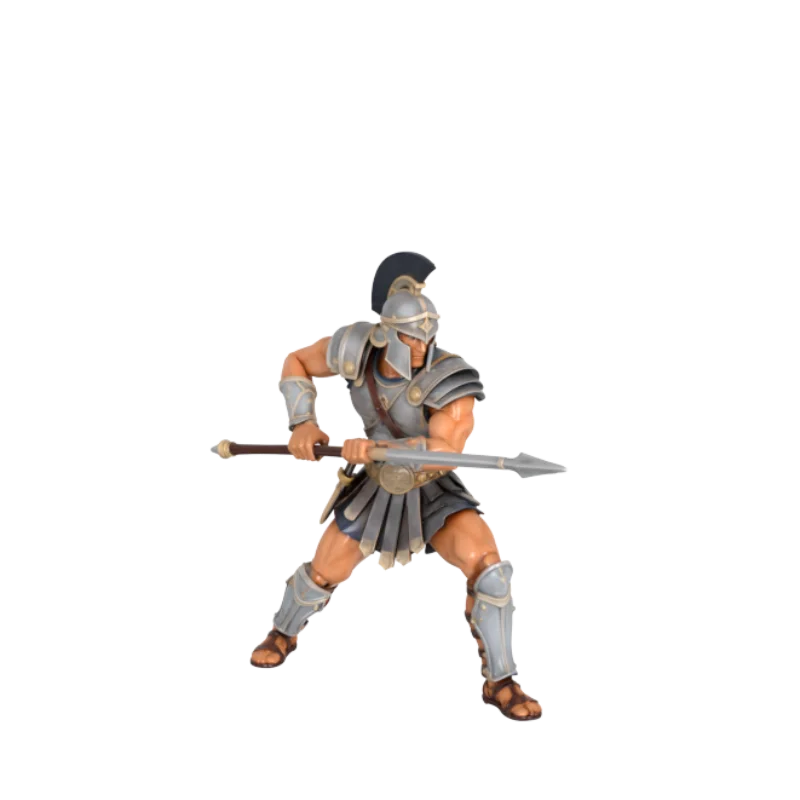 Figurino de Gladiador Espartano em Resina, Estátua de Guerreiro Antigo Personalizada, Decoração para Casa, Presente Colecionável