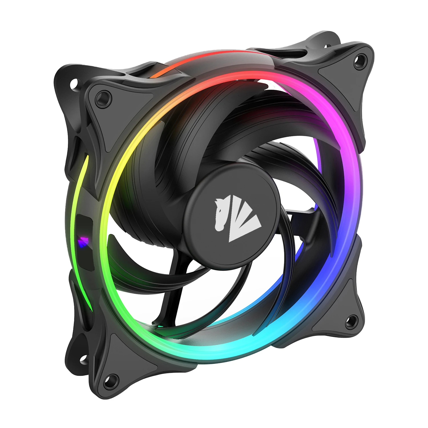 Ventilador para PC RGB de 12v, 120x120x25 mm Ventilador para