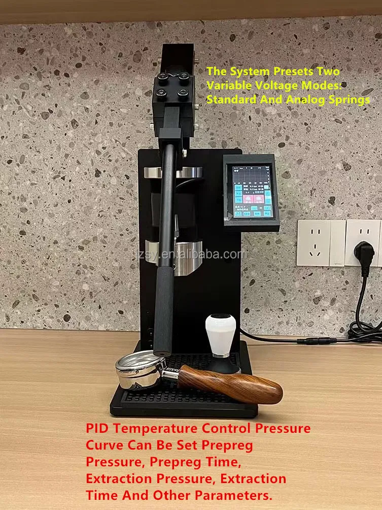 レバープル手動ステンレス鋼エスプレッソコーヒーマシン電気