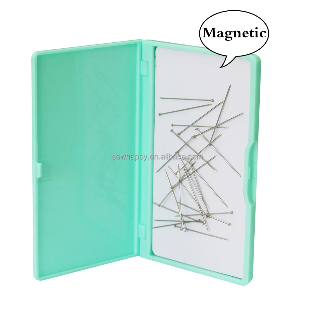 Magnetic Needle Storage Case 3color Rectangle Magnetic Needle Keeper Cross  Stitch Sewing Knitting Pin Holder Case Organizer Tool