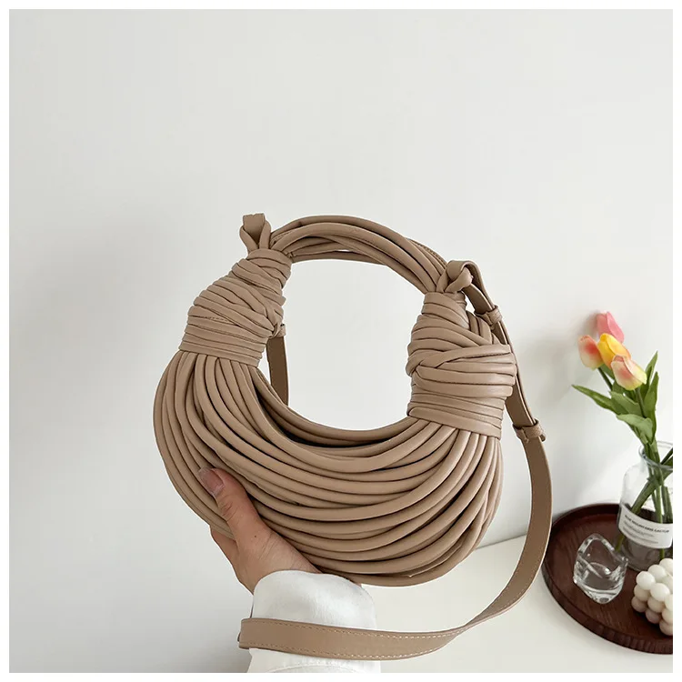 2022 Trending Double Knot Lines Straps Lookalike Noodles Armpit Hobo ...