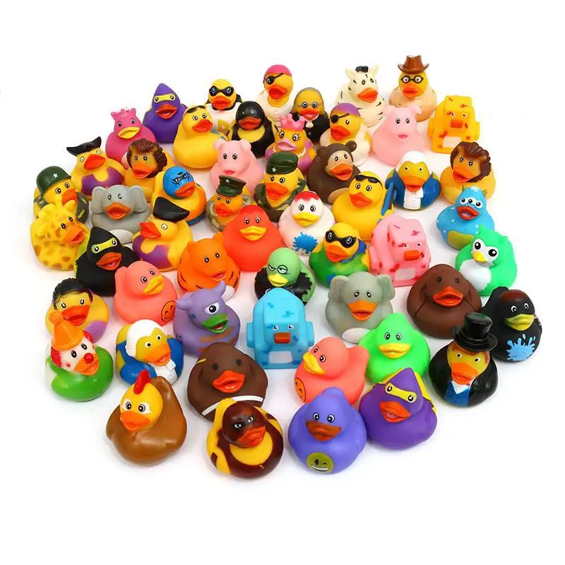 Assortment 2inch Rubber Duck Toy Duckies For Kids,Bath Birthday Gifts ...