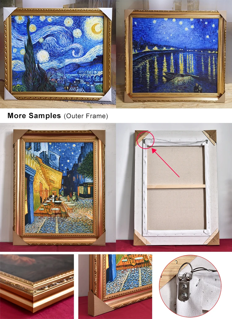 Cafe Terrace At Night Famous Artist Hand Painted Canvas Art