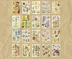 60 шт. крафт-бумага винтажный Декор старые стильные бумаги для декора скрапбукинга