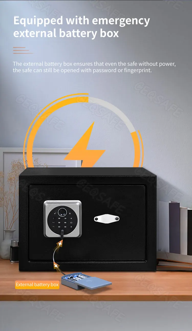 CEQSAFE Safe Box Digital Security Electronic Small Safes Box for Home supplier