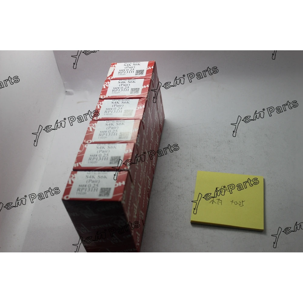 S6K Rod Bearing Set for Mitsubishi Diesel Spare Part