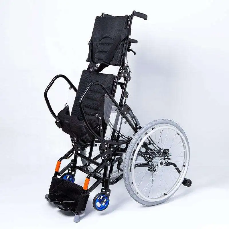 handicapped all-terrain economy footrest for all-terrain standing manual self propelled hand push chair for the disabled wheelch