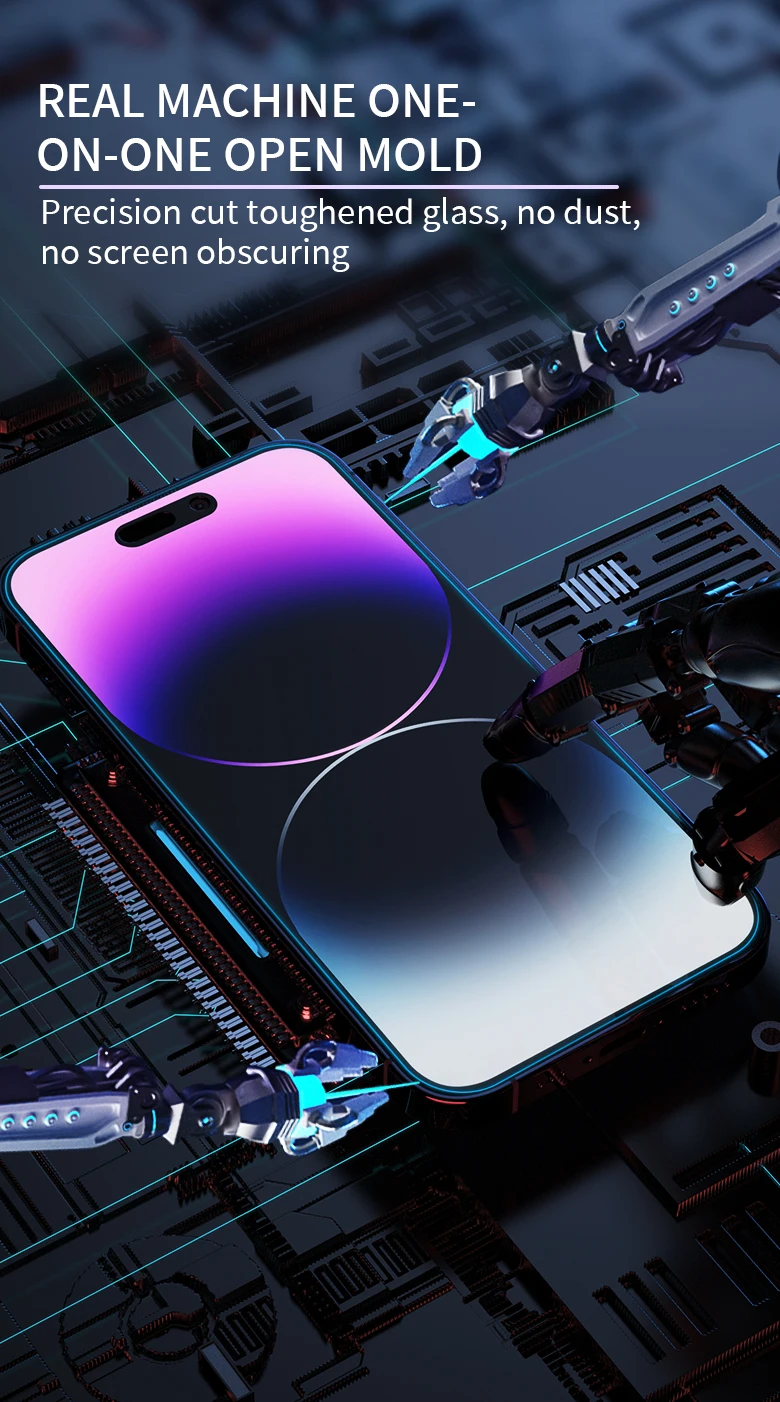 For iphone 13 14 Privacy anti-spy anti-peeping tempered glass privacy screen protector for iPhone 12 13 11 Pro Max