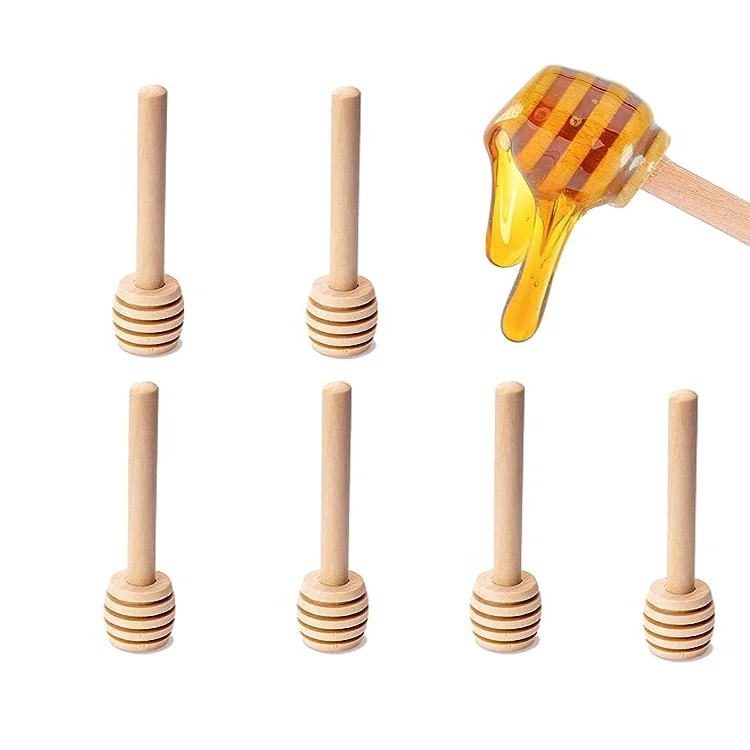 Honey Dipper Sticks For Honey Jar Dispense Drizzle Honey And Wedding