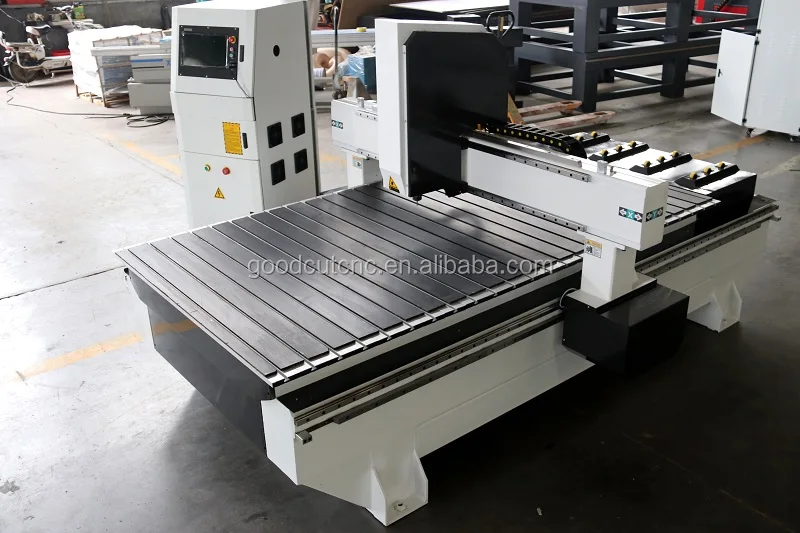 Automatic Cutting Multifunction Woodworking Cnc Milling Machine 3 Axis for Wood Door Funiture Making