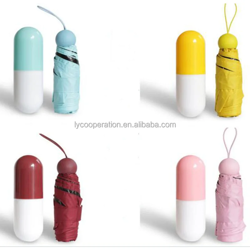 Pocket Umbrella Custom Gold 5 Folding Umbrella Small Pocket Mini Uv