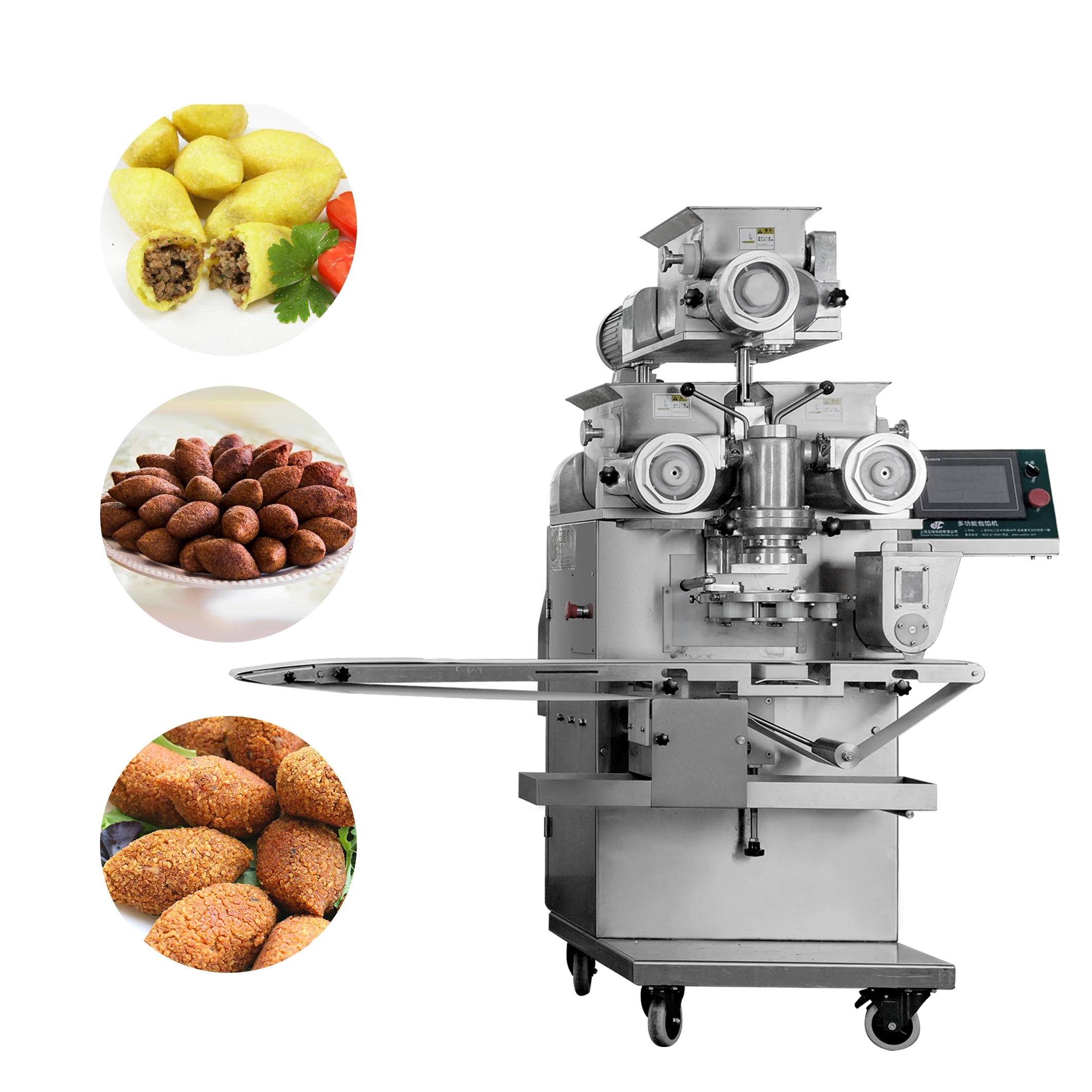 Quality certification sliced cookies encrusting machine with factory price  . supplier