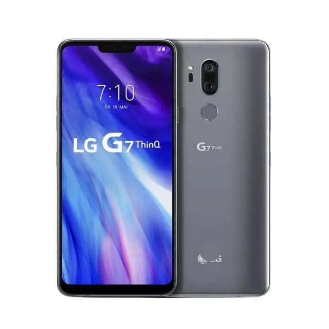 LG G7 ThinQ 64GB Platinum Gray sold Phone