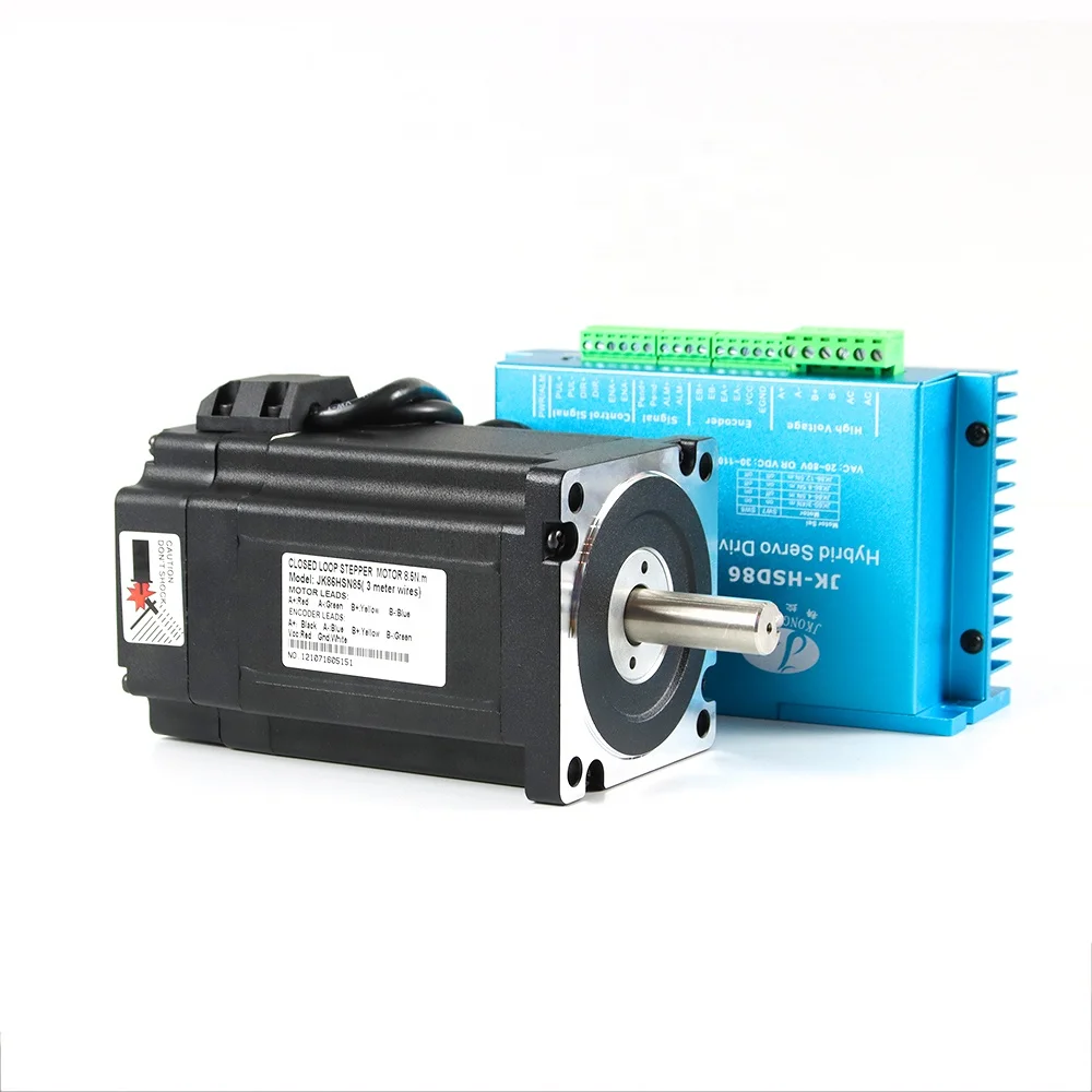 High Torque 12N.m Nema 34 Closed Loop Hybrid Stepper Motor with Encoder ...