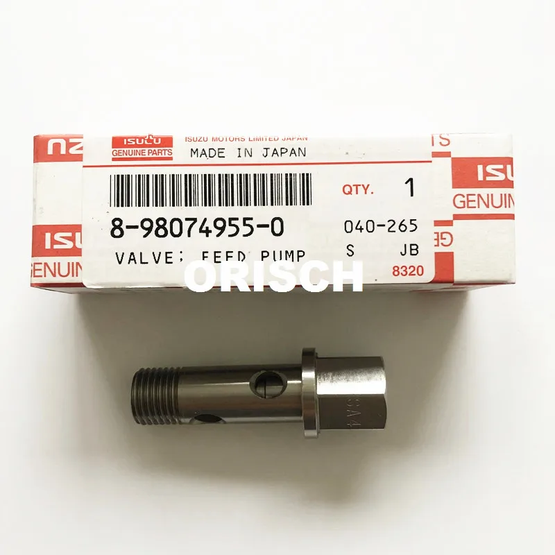 Original Wholesale Supply Pump Valve 8980749550 8-98074955-0