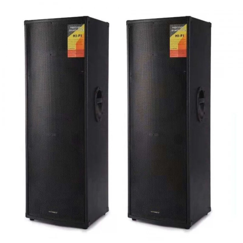 Laix Ps03 Dual 15 Inch Professional Passive Full Range Speaker With