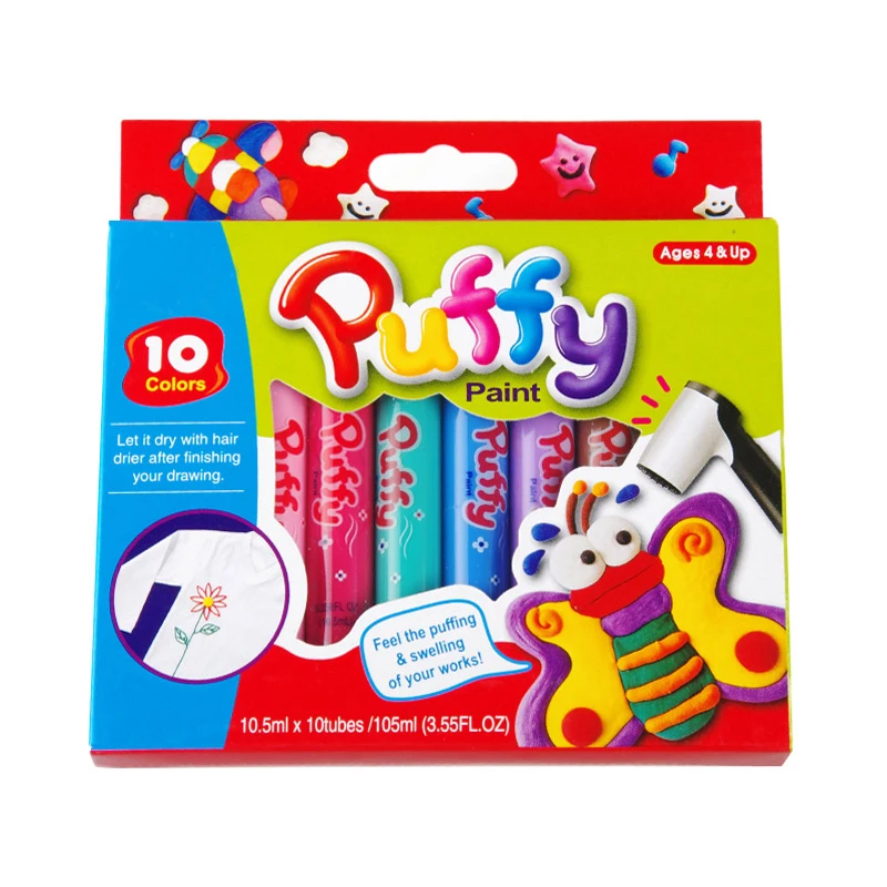 Wholesale Multicolor Puffy Paint Pens Puffy Paint Set Buy Puffy Paint