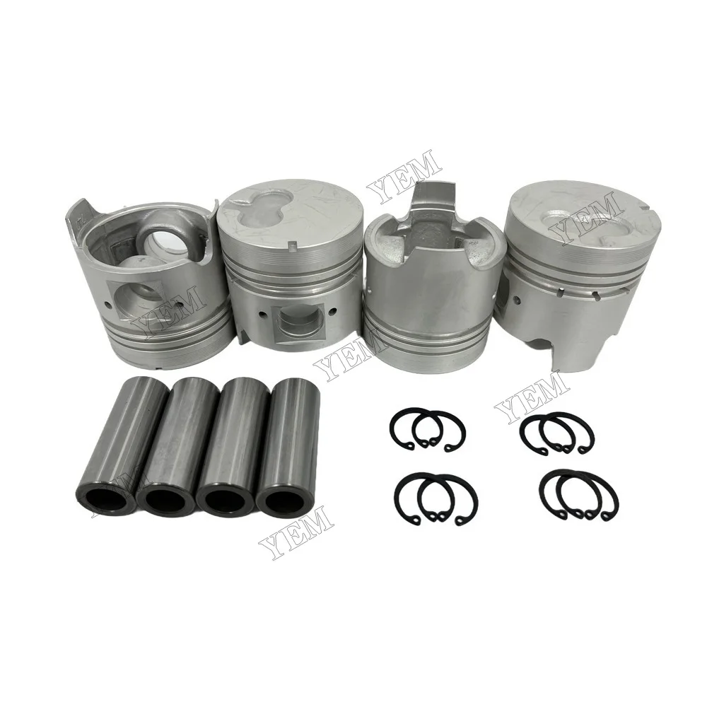 4FE1 Piston Kit Engine Parts Fits for Isuzu Engineering Machinery Part 3