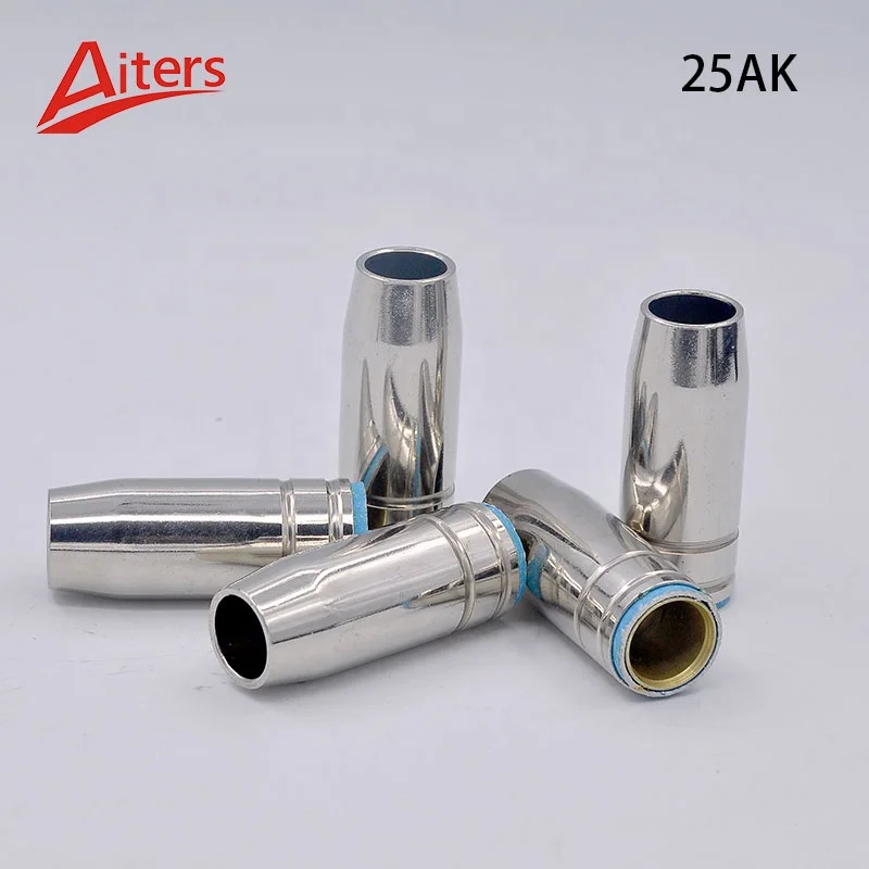 CO2 MAG Nozzle Compatible with European Series 24KD/25AK/36KD/501D Euro Welding Torch Gas Nozzle MIG CO2
