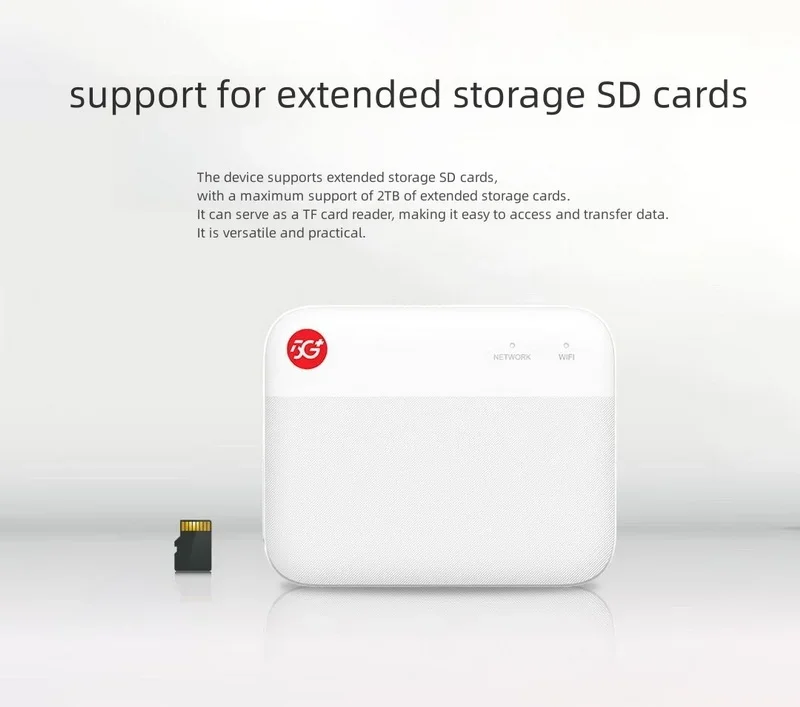 ZTE F50 5G Portable Wi-Fi - 1.6gbps Speed & WPA2 Encryption
