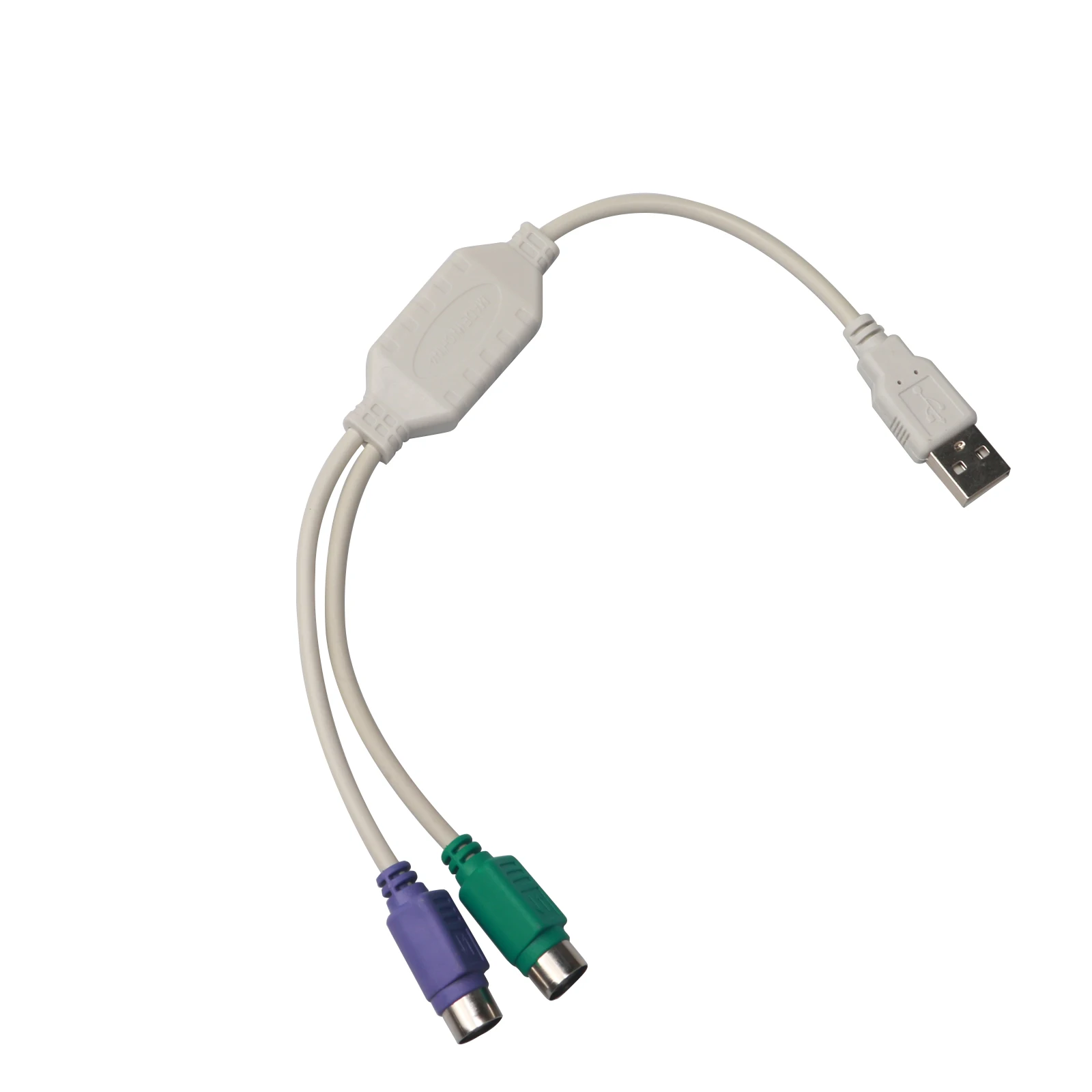 PS/2 to USB Converter Adapter - Connect Old Keyboard & Mouse