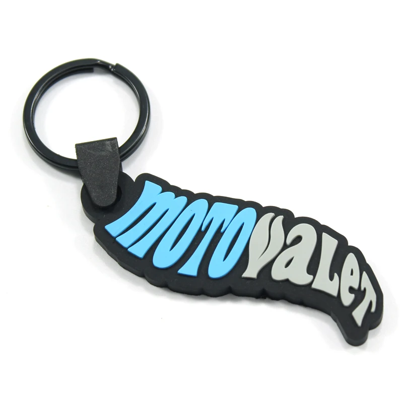 Customized Personalized Soft Pvc Decorative Keychain Custom Design Silicone Rubber Key Holder Bag Charms
