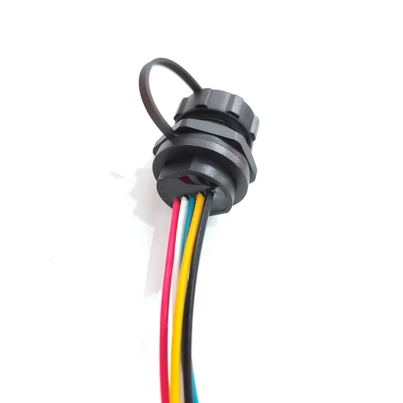 Factory Direct Sell Micro USB 3.0 2.0 Type-C Panel Mount Electronic Wires PA66 Waterproof IP67 Female Connector