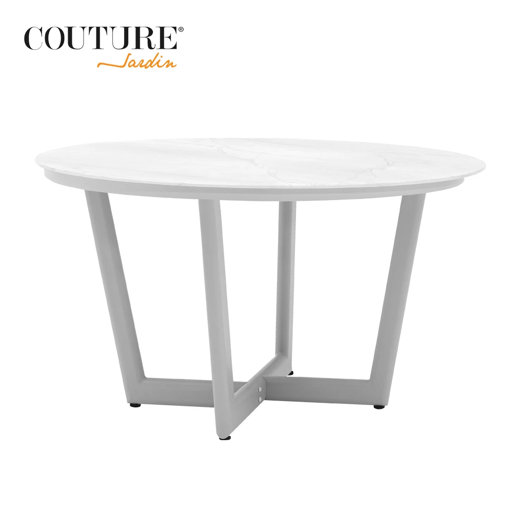 Обеденный стол от Couture Club, прочный алюминиевый обеденный стол с порошковым покрытием