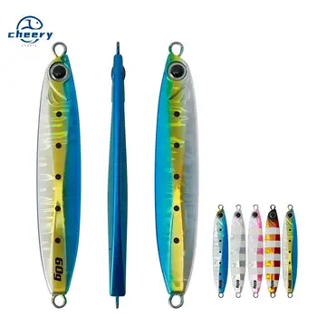 CHEERY Metal Jigging Lures Isca 35g 45g 60g 80g 100g Fishing Lures Baits Lures Fish for Tuna – Metal Jig – view 2