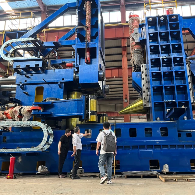 Wind Power Bearing Flange Valve Pipe aero Stainless Steel Titanium Aluminum Alloy Forging CNC Radial Axial Ring Rolling Machine