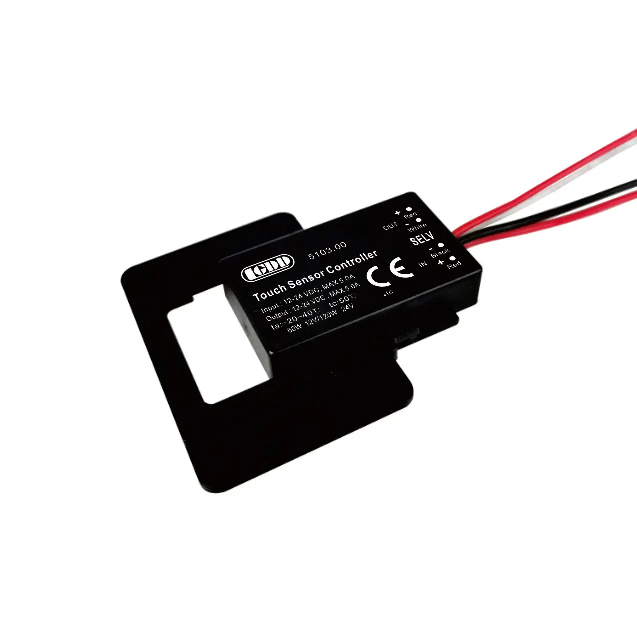 Super Thin Easy Install 12V LED Smart Touch Sensor Switch for Bathroom Mirror