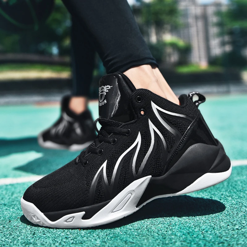 New Arrival Big Size Breathable Mesh Sneaker Unisex Fashion Basketball Sports Shoes Buy Sports 7600