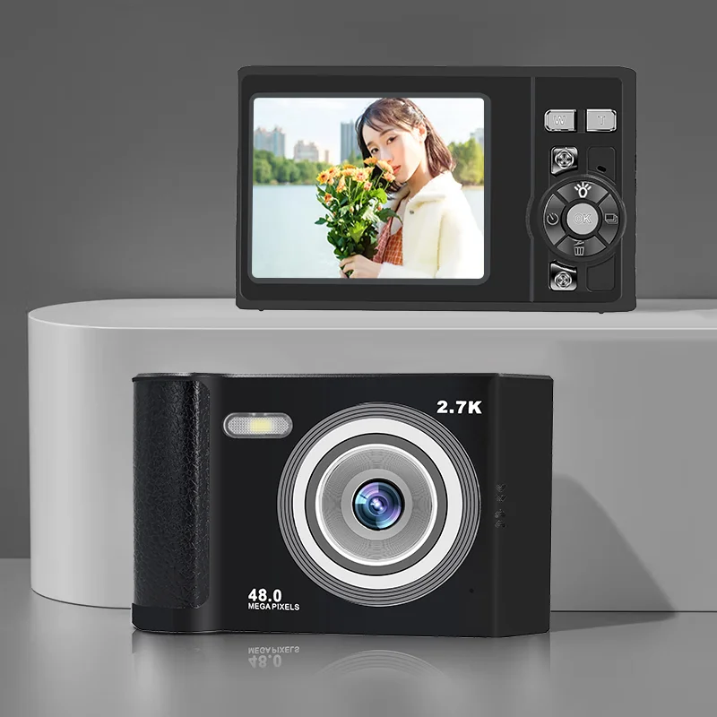 ★未使用品！★ CCD VIDEO CAMERA Cheap ECM-AC06C 4800W Pixel Rechargeable Digital Retro Sensor Mini