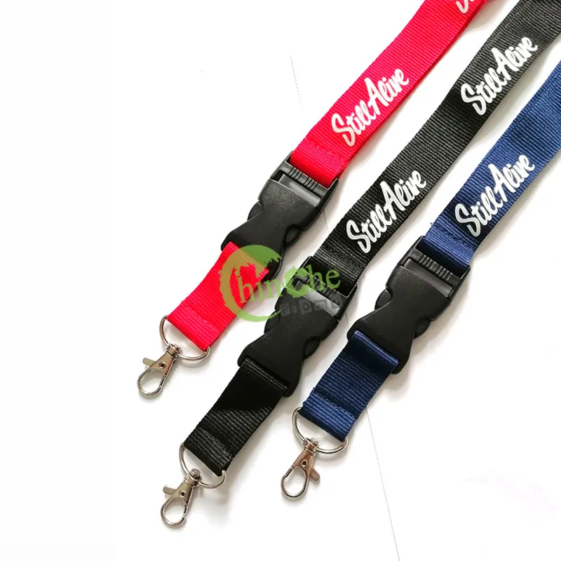 Personalized Polyester Silk Print Visitor Neck Strap Lanyards With Vip Id Pass Badge Card Buy 3059