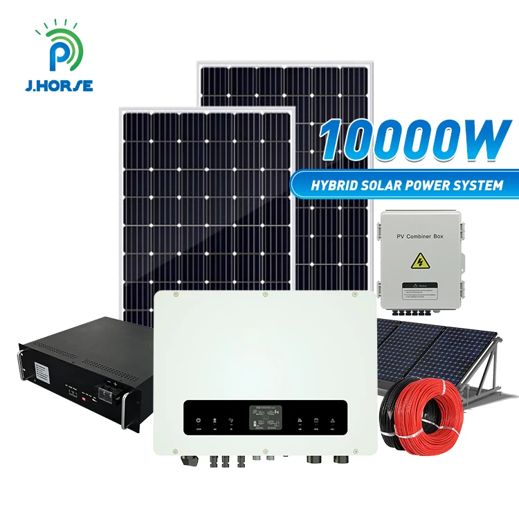 Домашняя гибридная солнечная энергетическая система 1 кВт 5 10 15