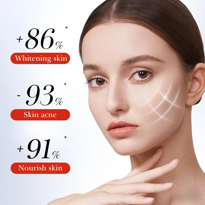 Lot De 3 Crèmes Pour Le Visage Au Kimchi - Blanchissante, Anti-taches De Rousseur