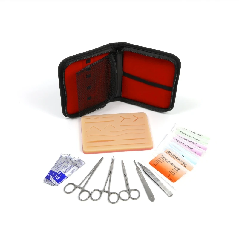 Surgical Suture Practice Kit for Medical Students Suture Training with Suture Pad