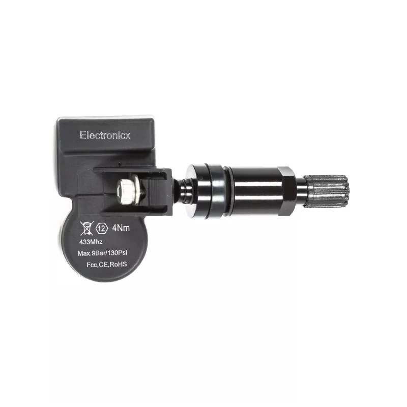 Engine Valve OEM 13581562 for  Opel Vauxhall Adam   4x New TPMS Tpms sensor car Tire Pressure Ses with Metal Valve Black