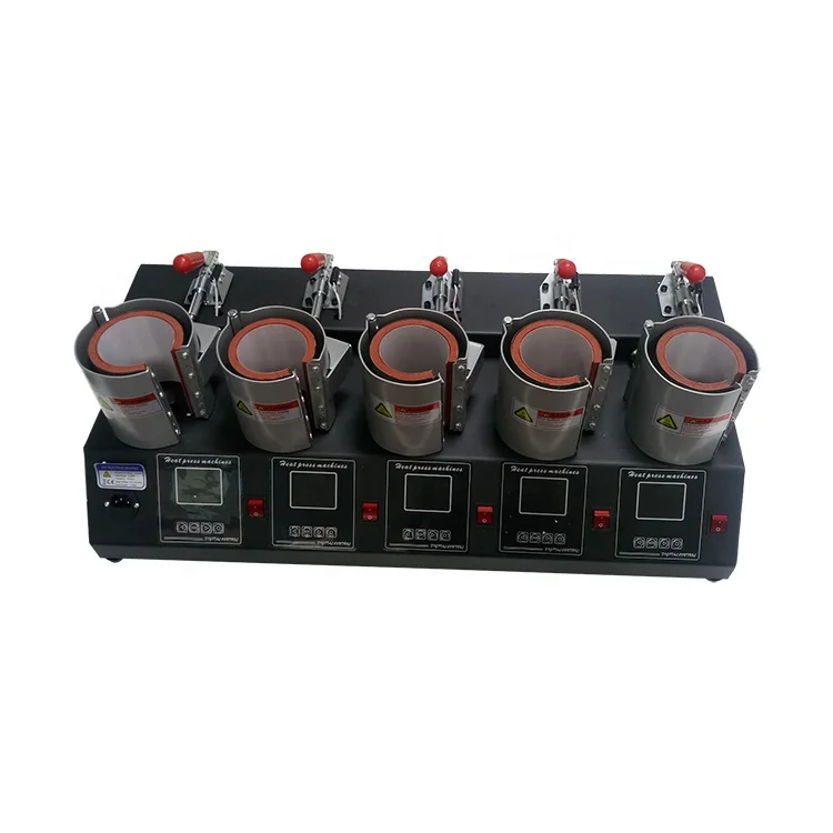 Dm 5 In 1 Mug Heat Transfer Machine 