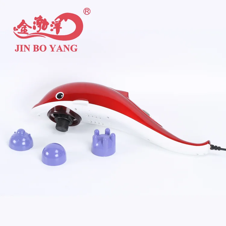 Handheld Massage Gun Dolphin Massage Vibrator Battery Operated Massager