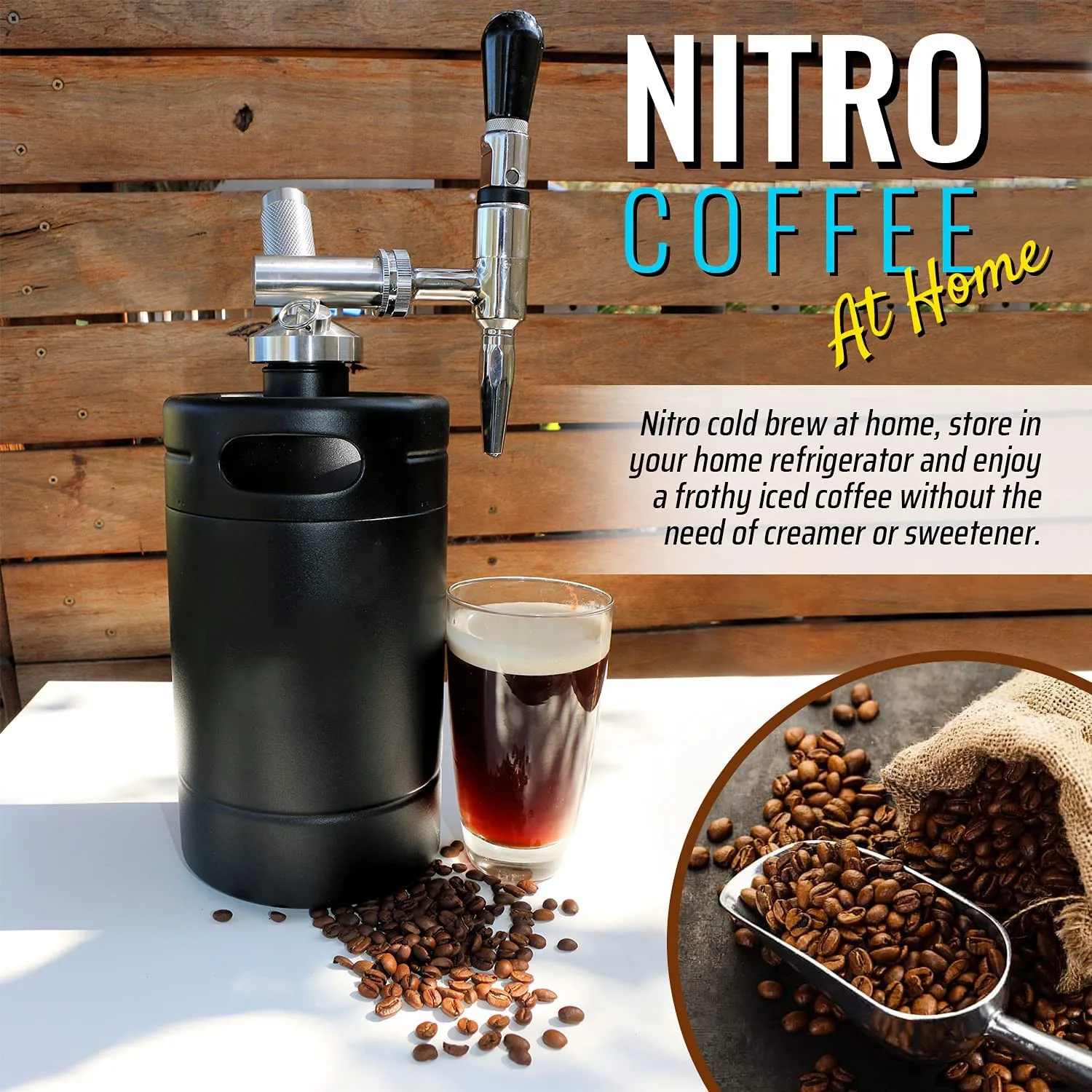 Nitropress Pro Review Nitro Cold Brewing Coffee Machine, Stainless