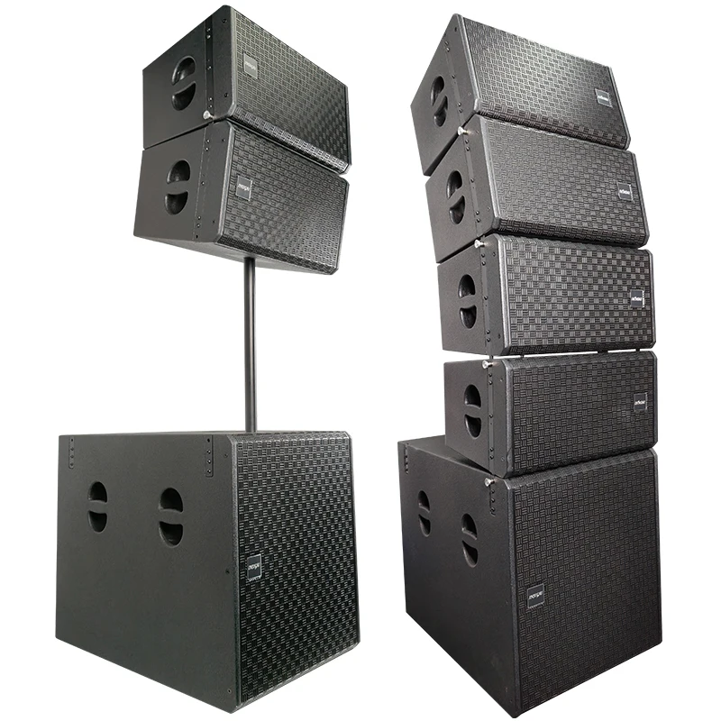 New 10 Inch Line Array Speakers Built in DSP Power Amplifier DJ Outdoor  Concert Church Professional Active Line Array Speaker