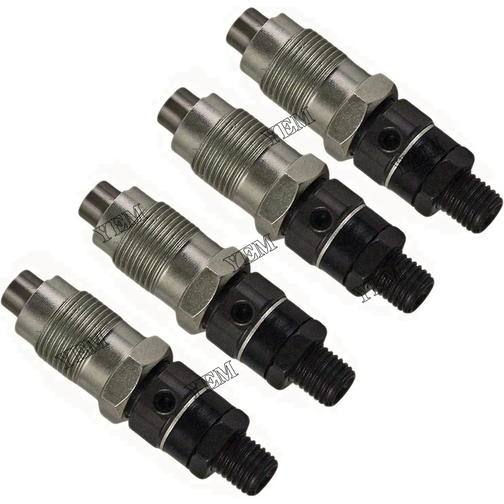 4PCS 7023120 Fuel Injector for Kubota Engine D1703 V2003 V2203 Engine Repair Kit 3