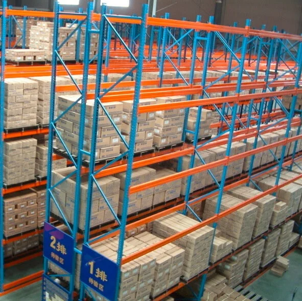 Automated Warehouse Beam Type Rack Pallet and Racking System With CAD Design Drawing