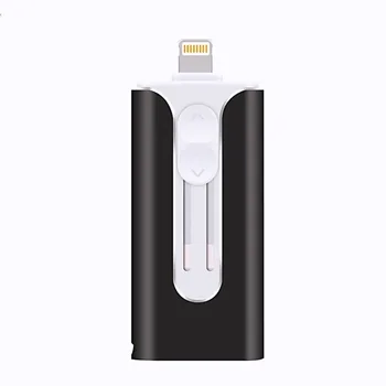 3 in 1 OTG USB Flash Drive Memory Stick for Apple IOS Android cellphone PC tablet 64GB 128GB