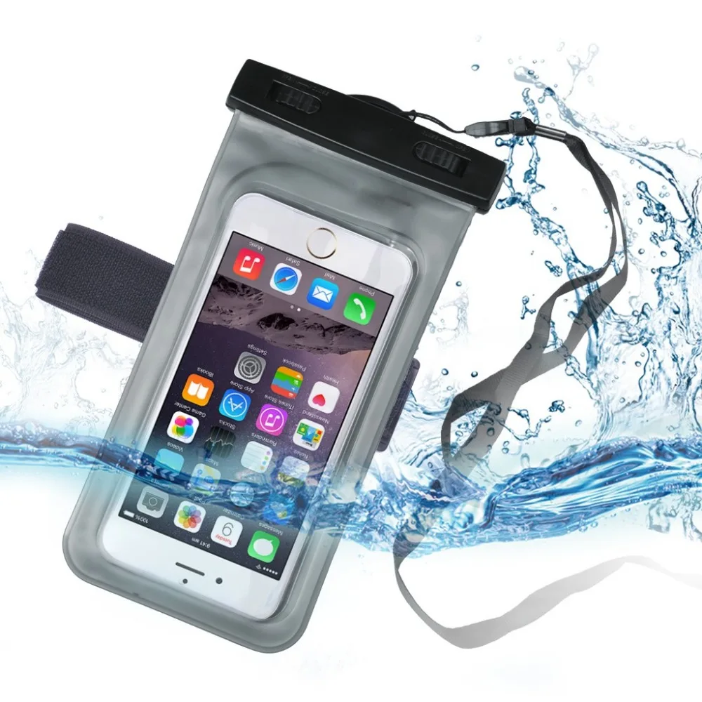 Borsa impermeabile universale per esterni, custodia per telefono Xiaomi, Huawei, Samsung con cordino_voghion.com