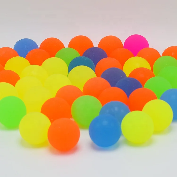 plastic high rubber various colorful assorted bouncy ball for