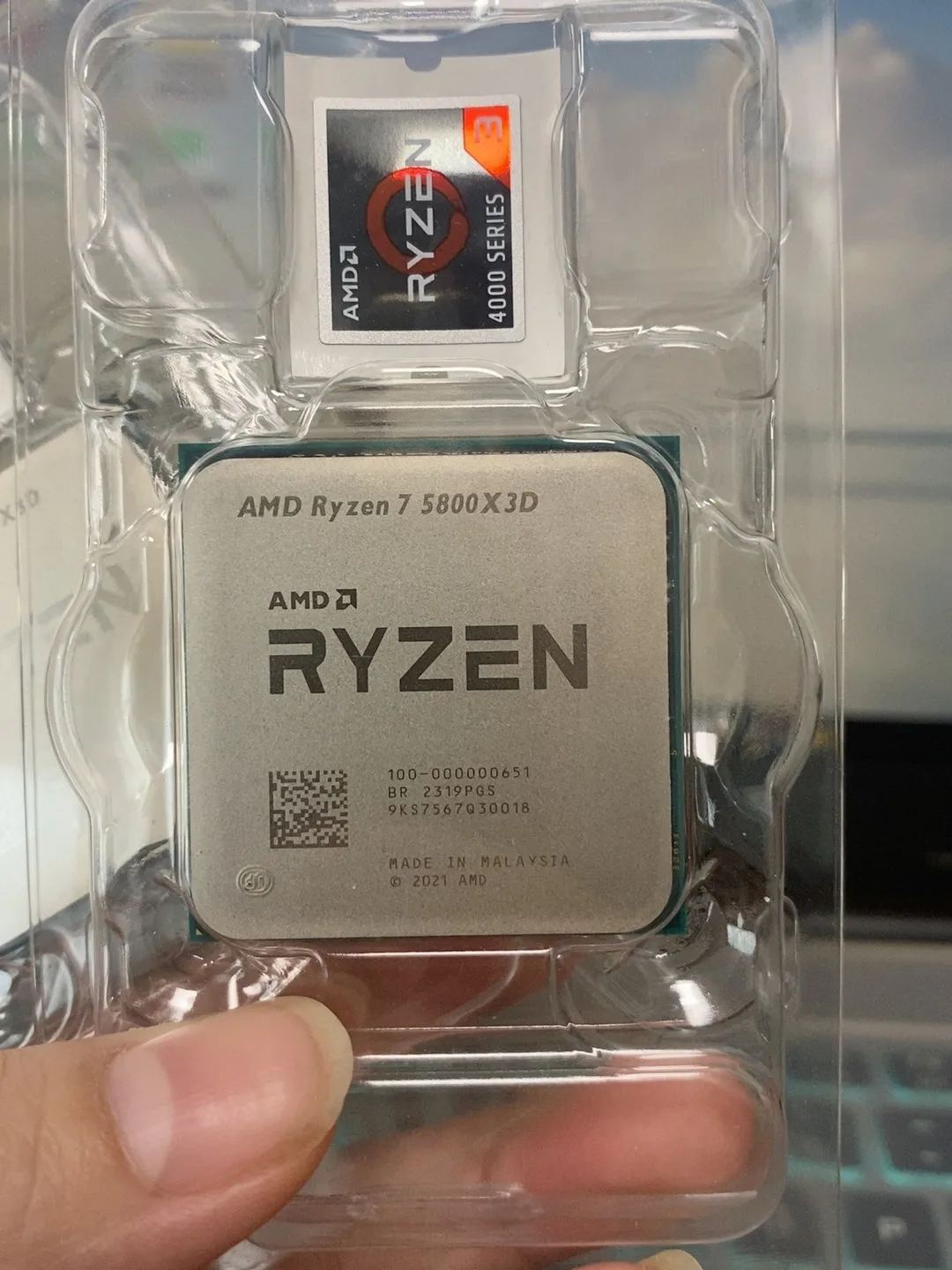 AMD Ryzen 7 5700X3D Processor 3.0GHz - 8-Core Desktop CPU for