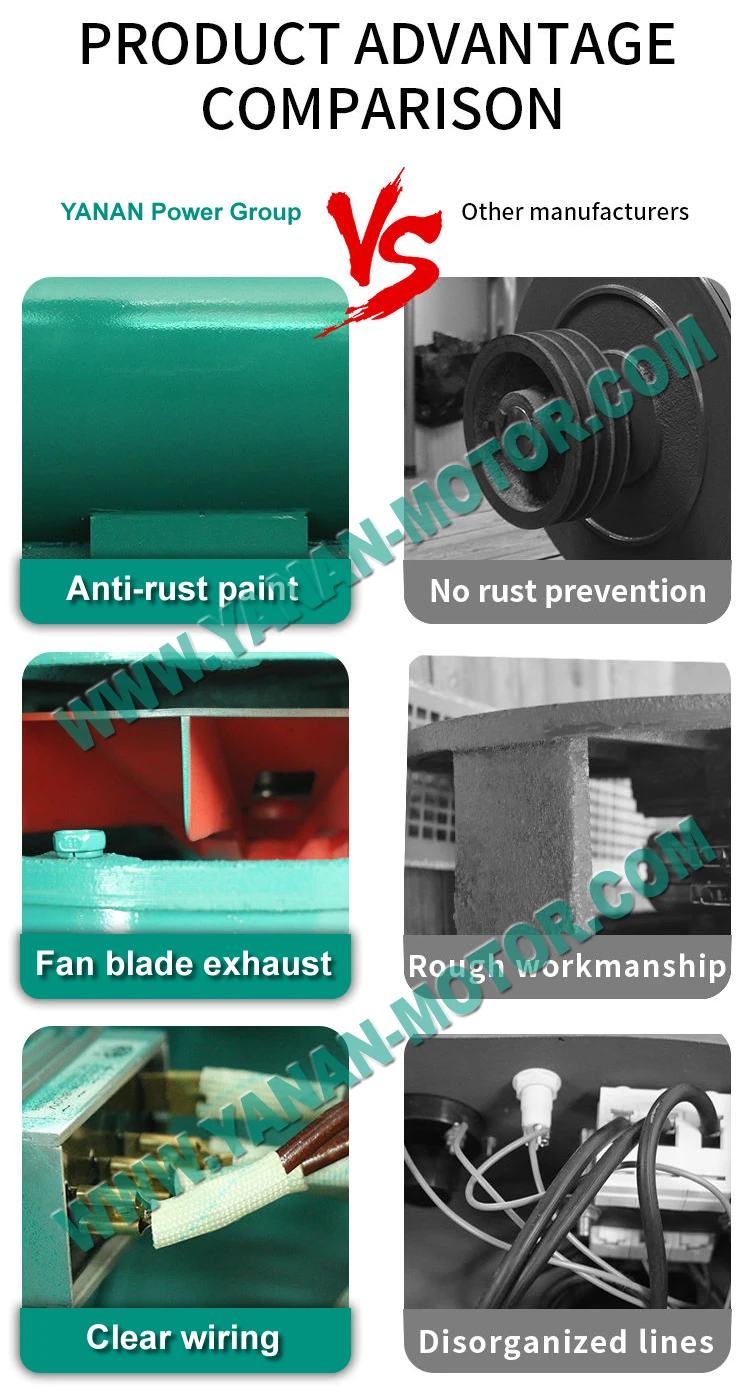 Yanan Slg404 Series Dynamo Brushless Alternator Price Black Stamford