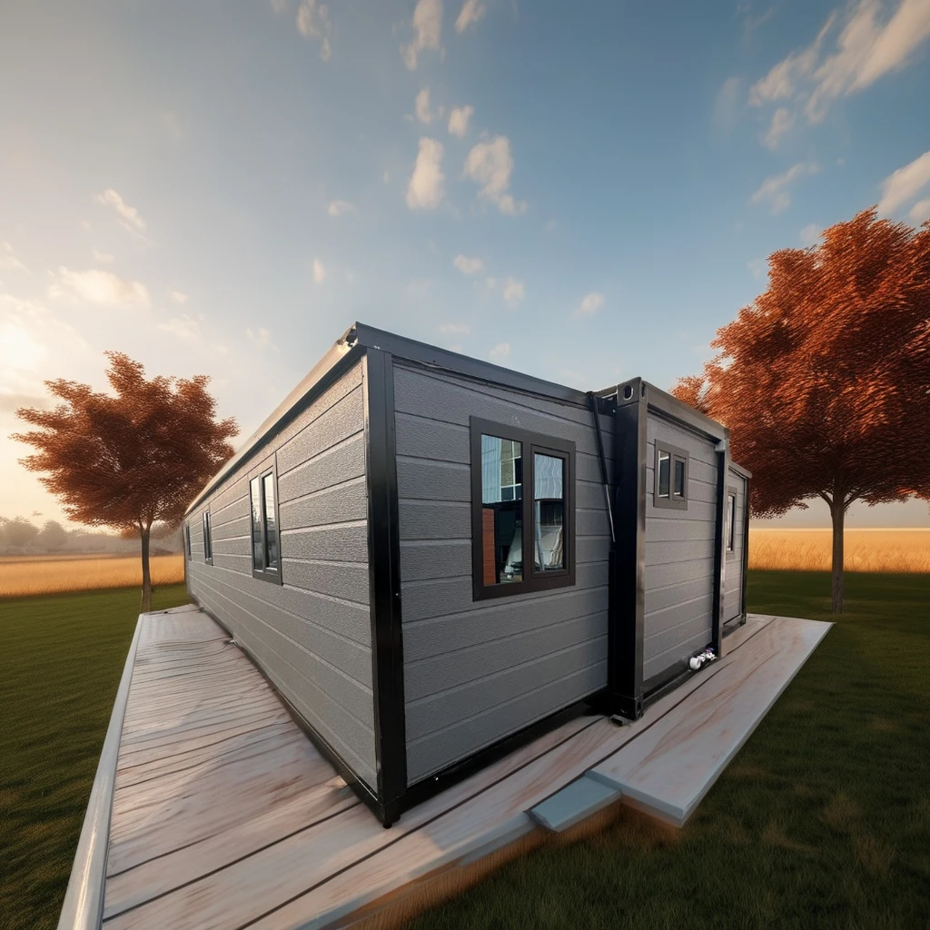 40ft Prefabricated Container House - Modern Design & Portability
